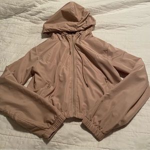 Cropped double lined Windbreaker